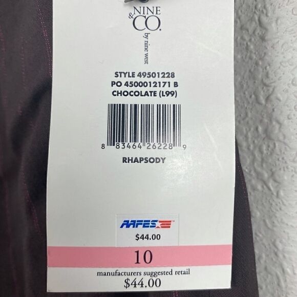 NWT Nine West Women’s Dress Pants Size 10 - Picture 3 of 5